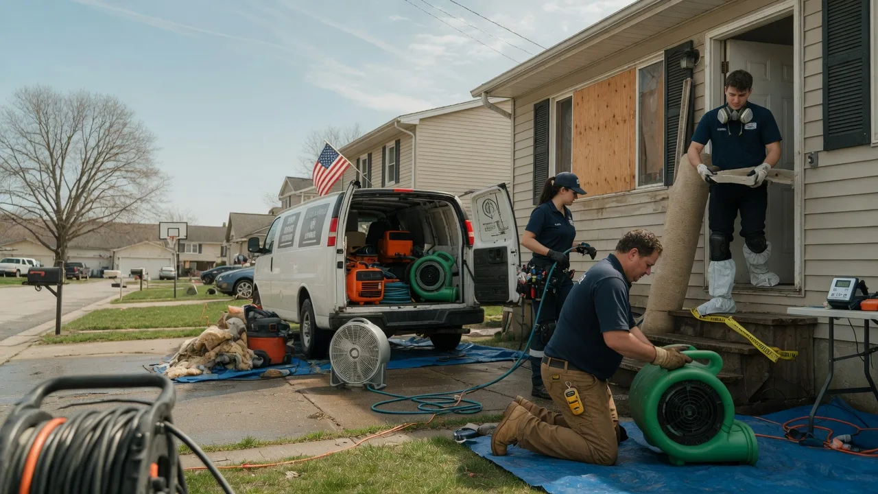 Water Damage Restoration in Cross Plains, TN near me
